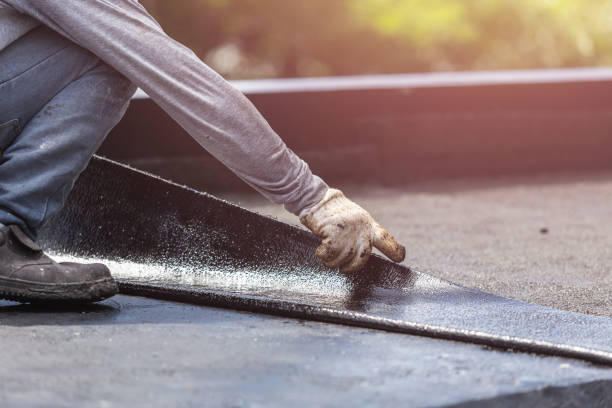 Professional Interior Drainage System technician working in Horton, MI